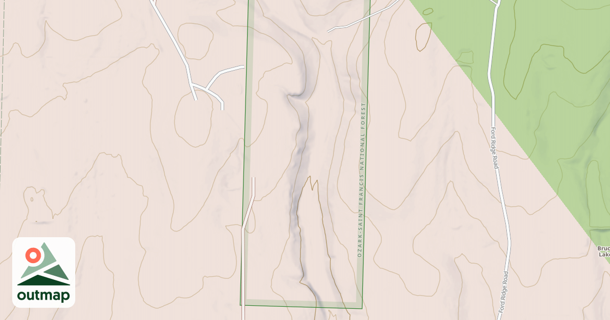 Map of USFS Motor Vehicle Use Map Roads {D97E4AC5-7EE7-4380-8091-25981C17F504}