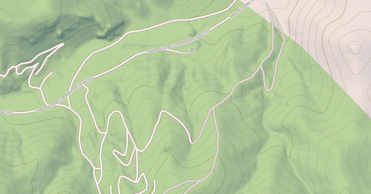 Map preview of SWITCHBACK ROAD
