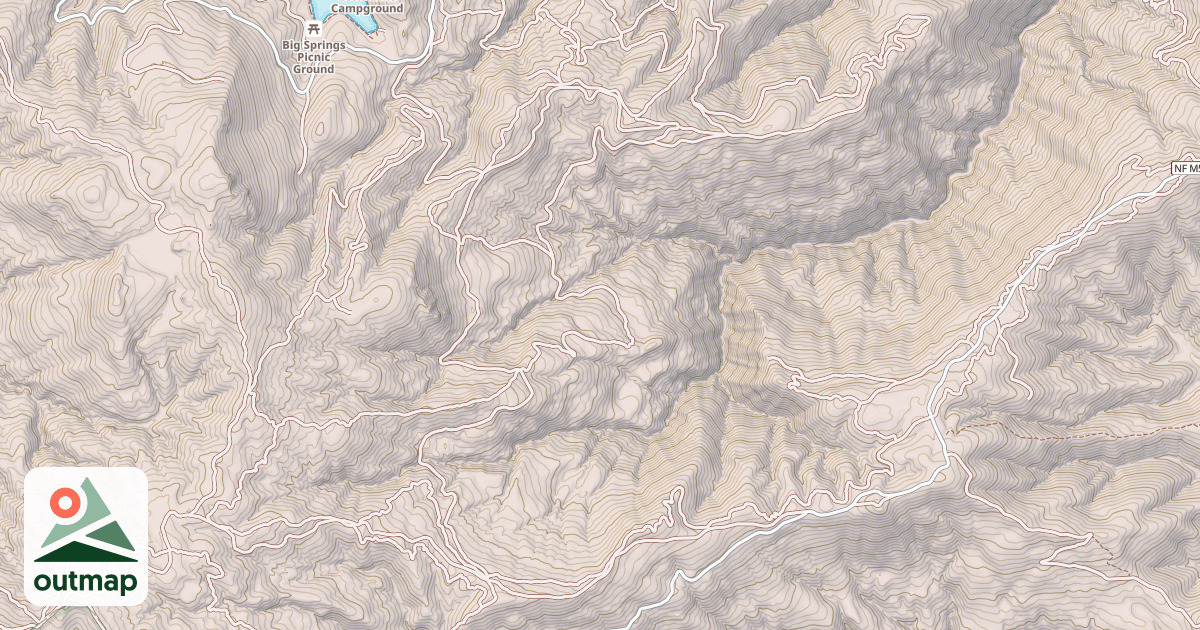 Map of LETTS VALLEY