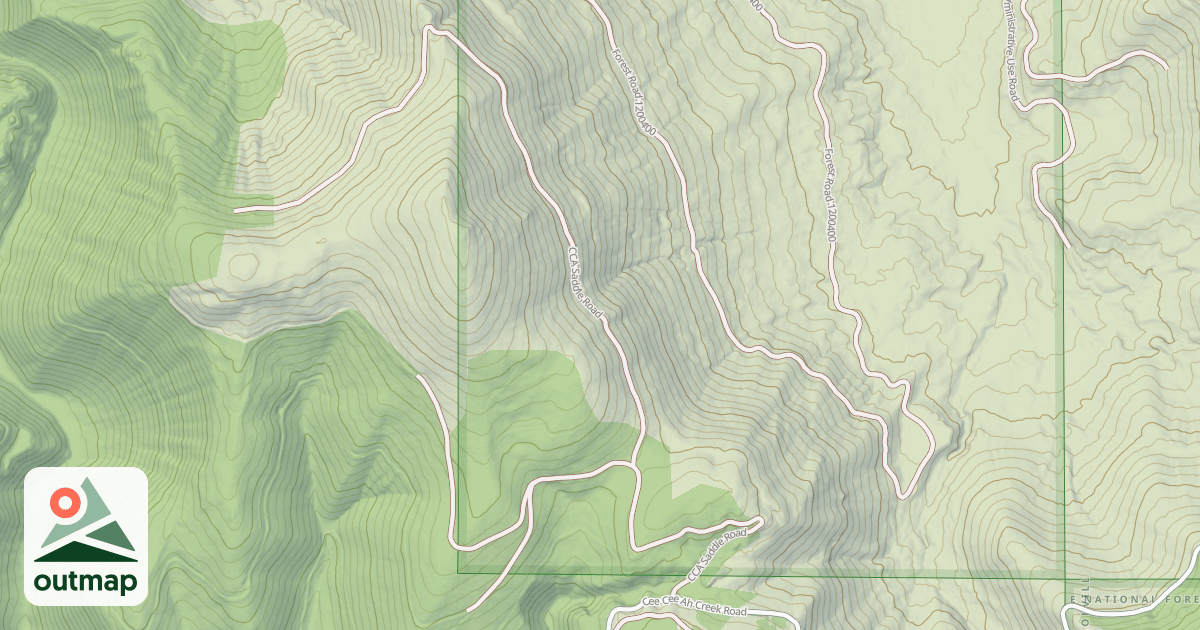 Map of CCA SADDLE