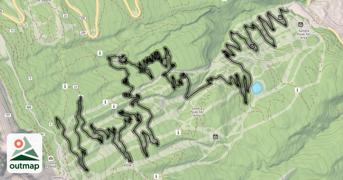 Map of King of the Mountain