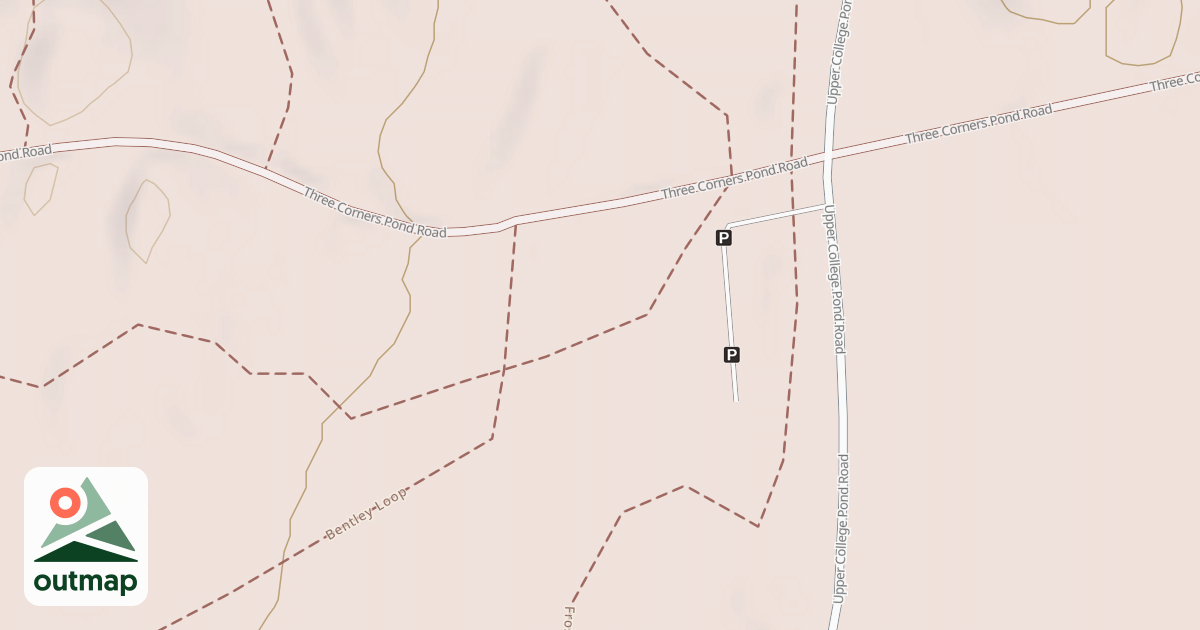 Map of Bentley Loop