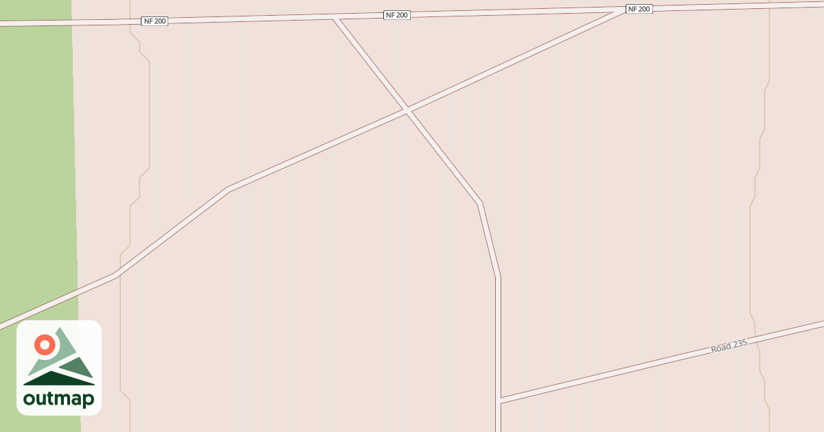 Map of USFS Motor Vehicle Use Map Roads {0945B8B3-CCE5-4AEC-A741-A9210DFAAB2A}