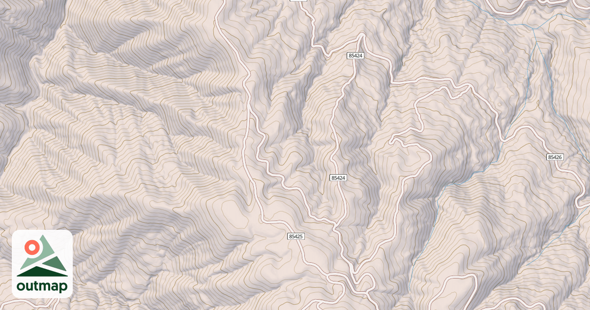 Map of STREETER RIDGE
