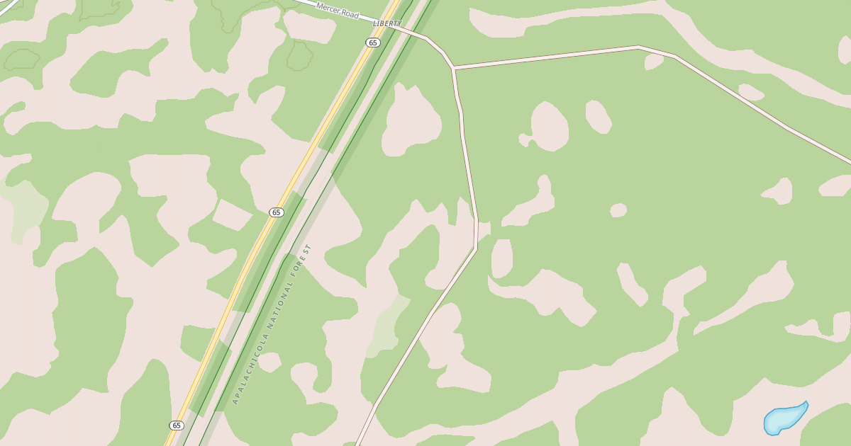 Map preview of USFS Motor Vehicle Use Map Roads {C644FED1-46A1-4FC2-B1A3-D9E5A822D901}