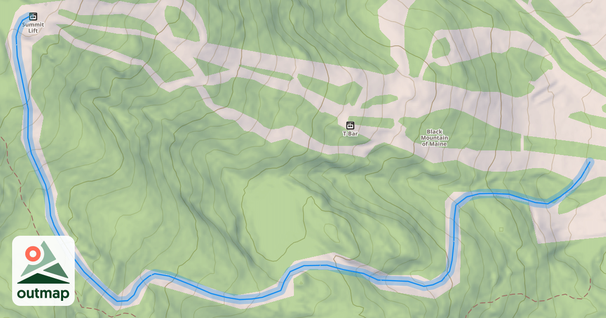 Map of Allagash