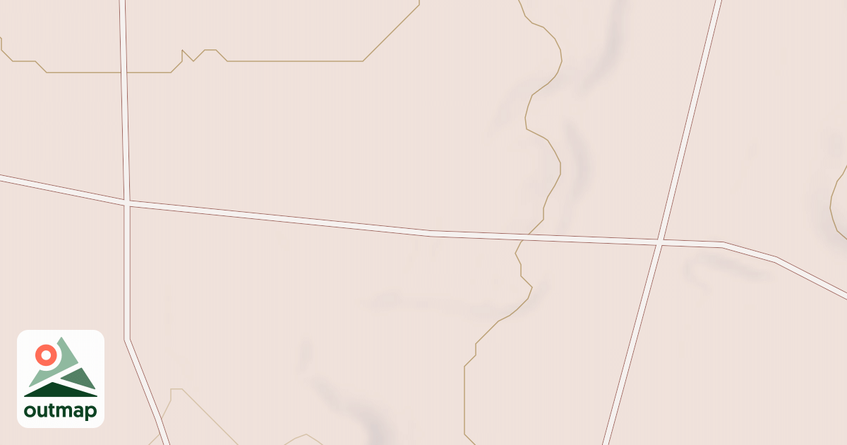 Map of WEST DRY CREEK O