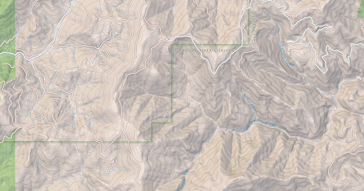 Map preview of CHROME RIDGE