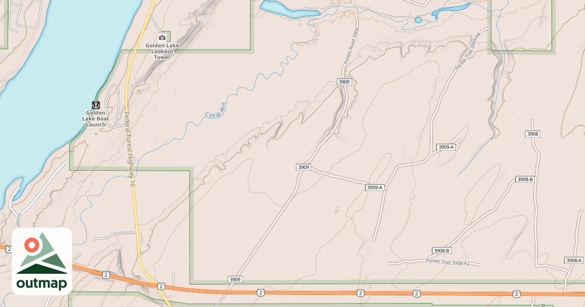 Map of FDR3909