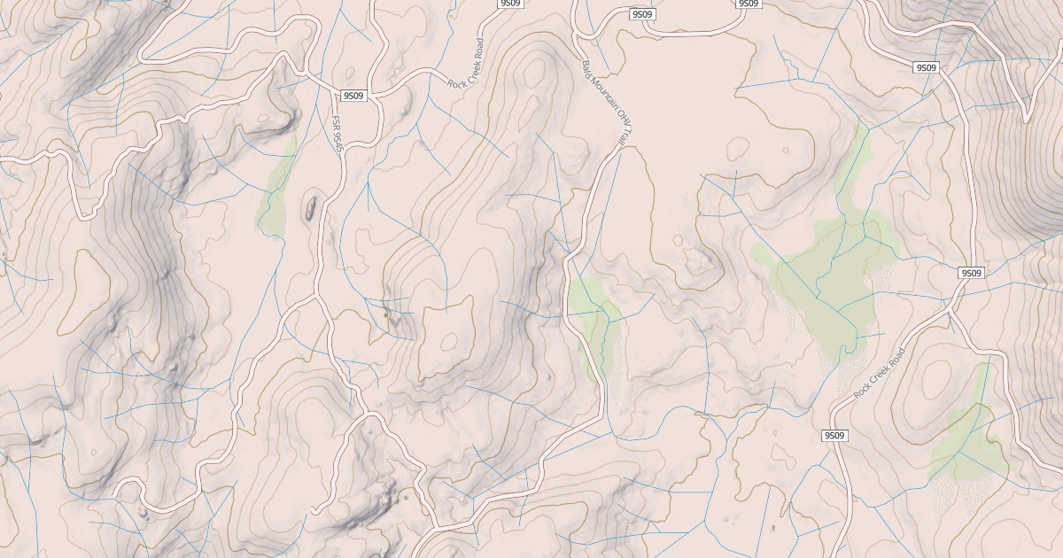 Map preview of Bald Mountain