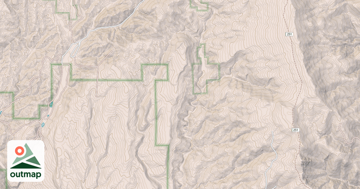 Map of USFS Motor Vehicle Use Map Roads {57DEECA8-3B66-4E07-AF4D-454F5936DF9D}