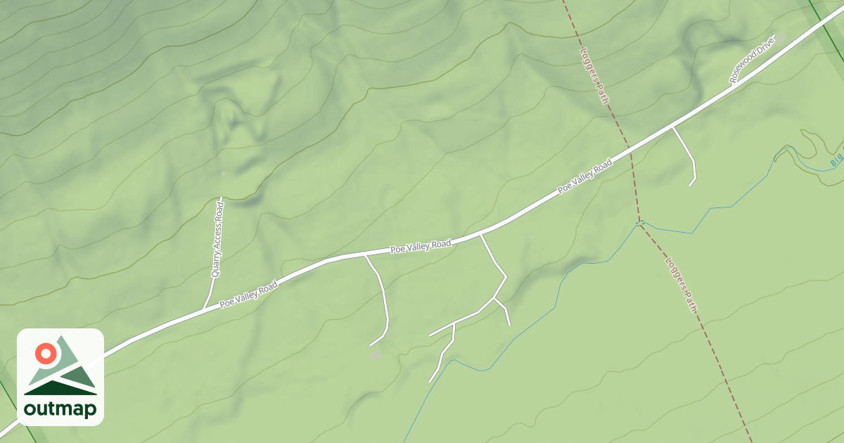 Map of Bald Eagle State Forest Snowmobile Trails