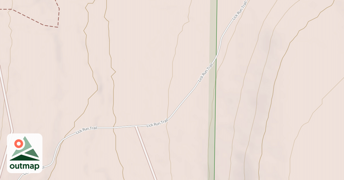 Map of Hyner Mountain Snowmobile Trails