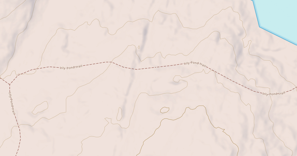 Map preview of Lily Pond Trail