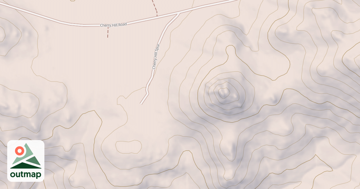 Map of CHERRY HILL