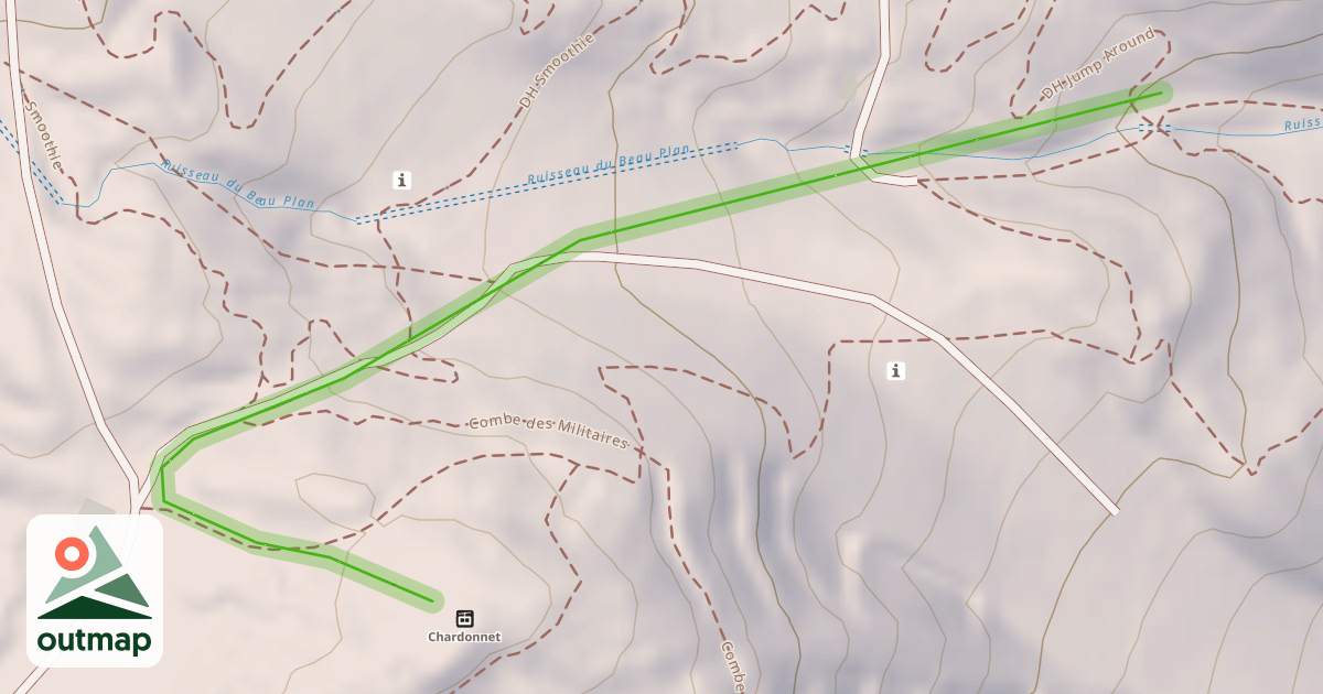 Map of Anémone