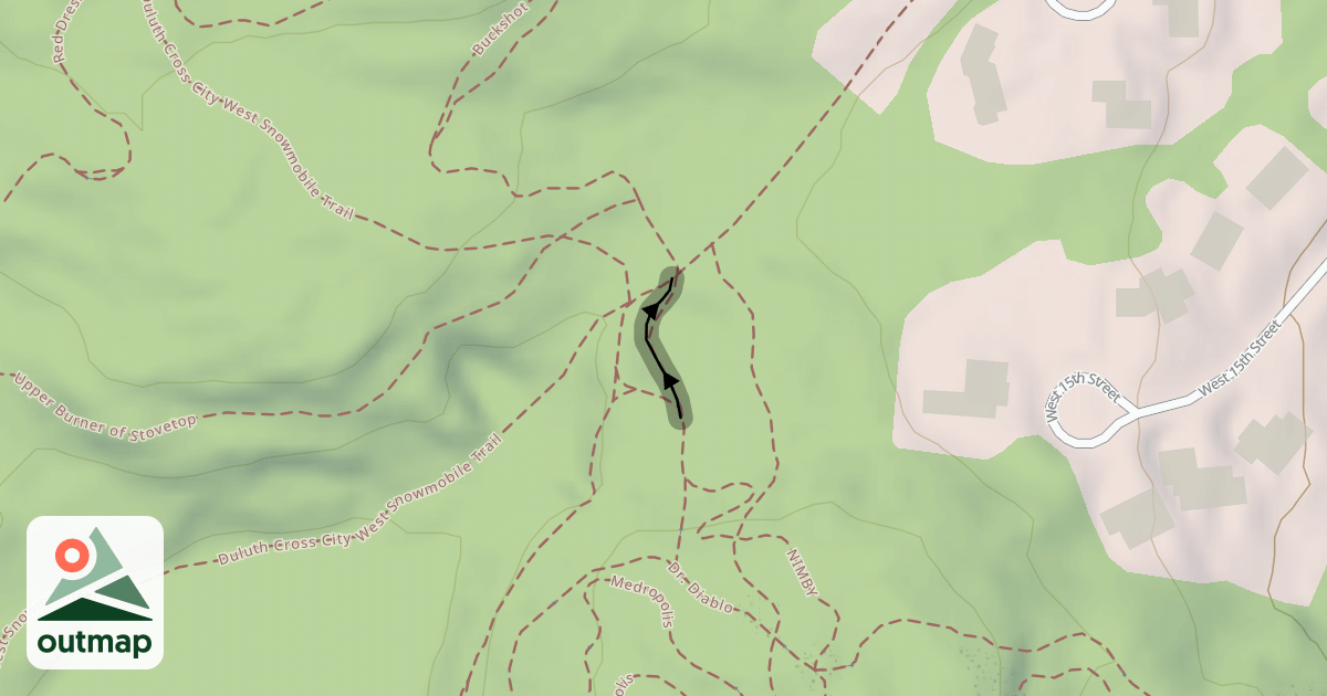 Map of Rickety Cricket