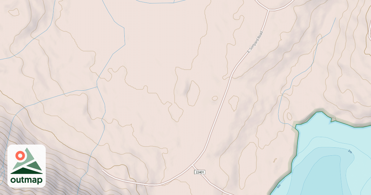 Map of E. SORTYARD