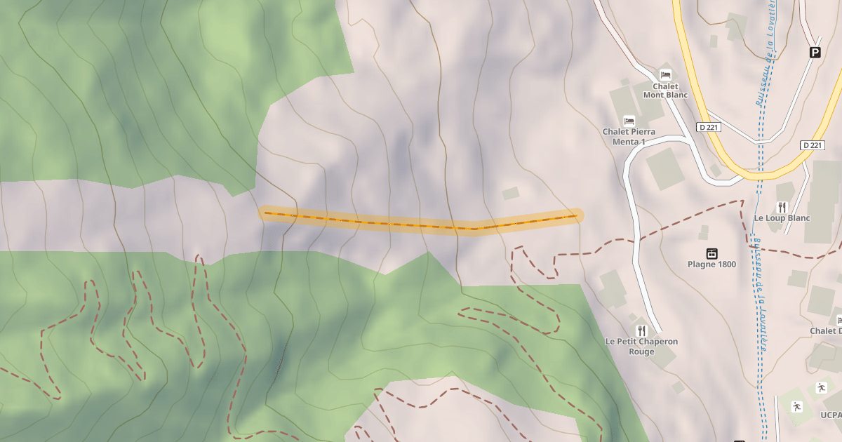 Map preview of Crête-Côte
