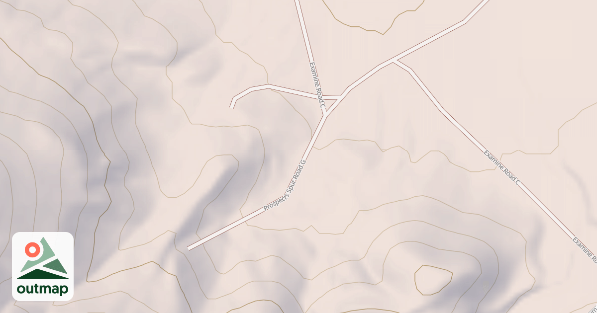 Map of PROSPECTS SPUR ROAD G