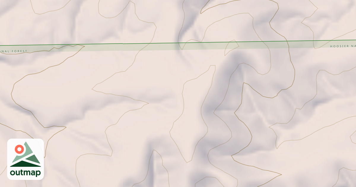 Map of BUCK CREEK ROAD