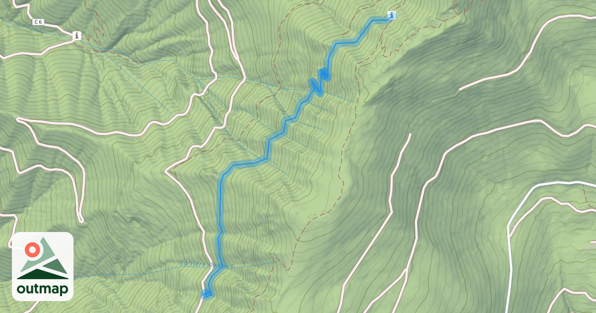 Map of Chemin du Tournairet