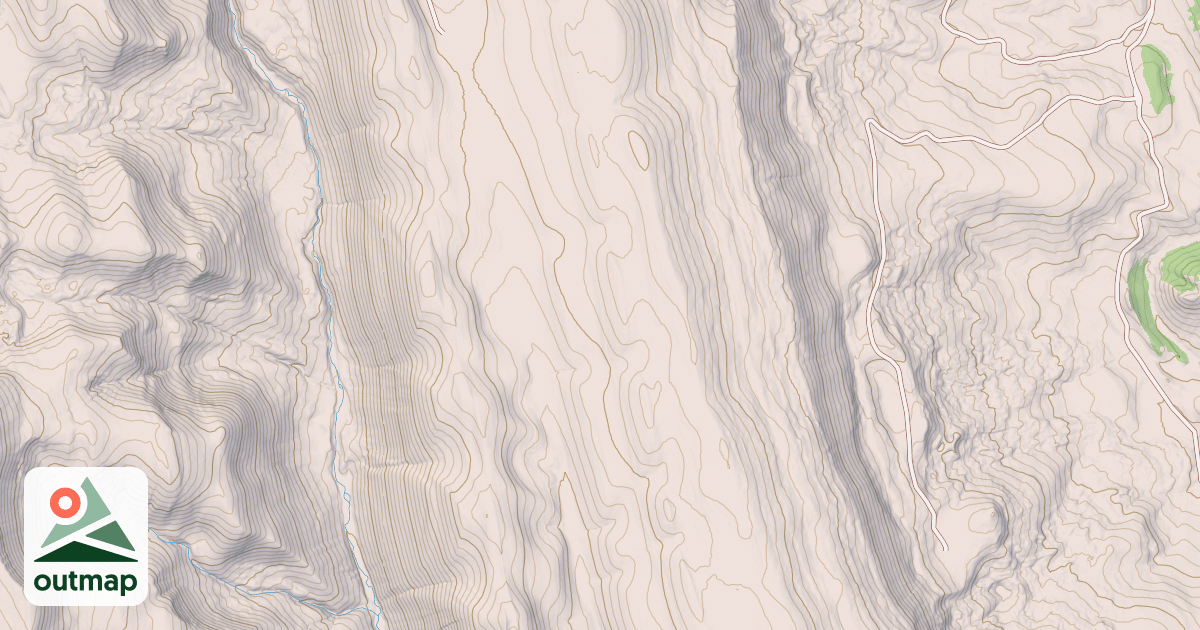 Map of ABSAROKA RIDGE SPUR B