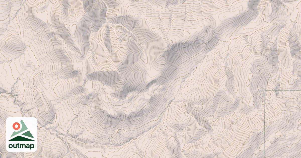 Map of DOG VALLEY - BULL VALLEY