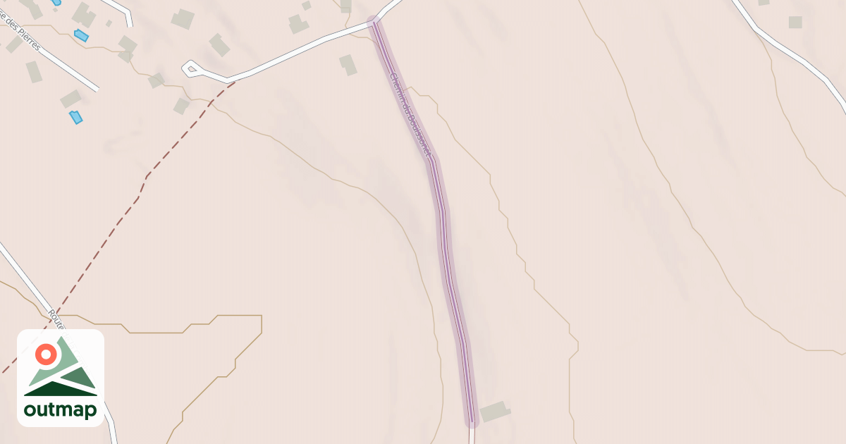 Map of Chemin du Bouissonet