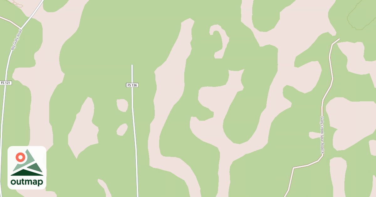 Map of USFS Motor Vehicle Use Map Roads {8E31B897-1C7C-492F-B8F0-A5E1C1126139}