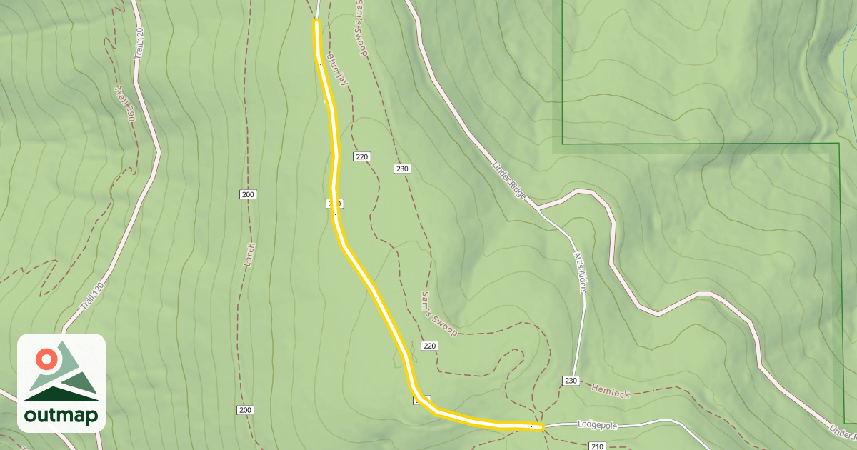 Map of Alpine