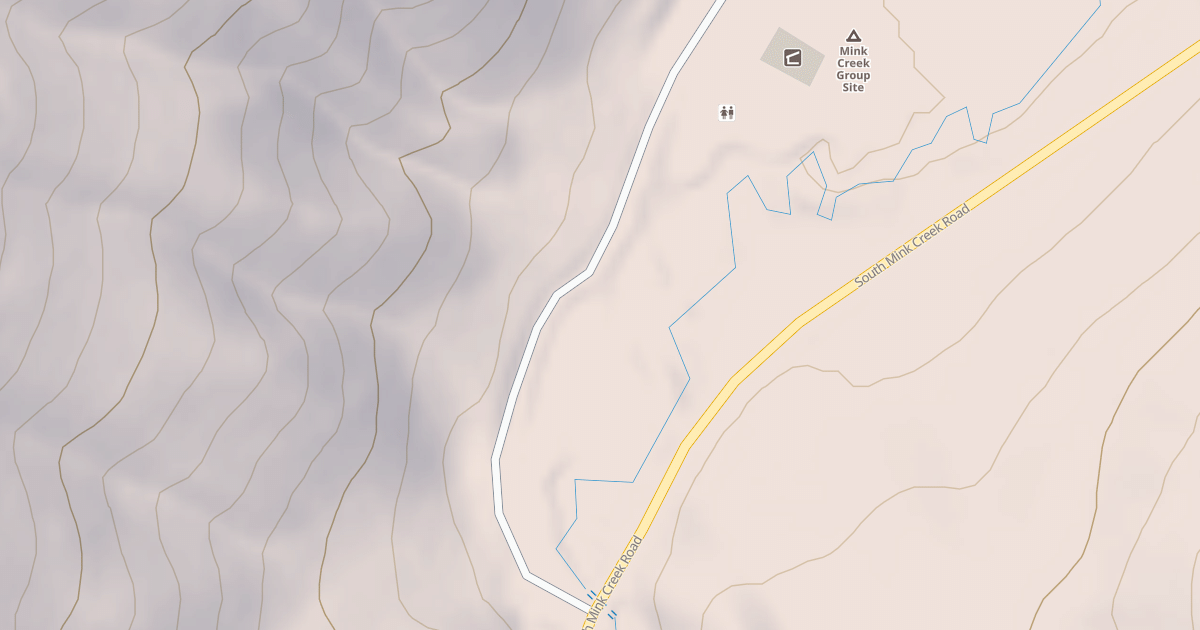 Map preview of MINK CRK. GROUP SITE