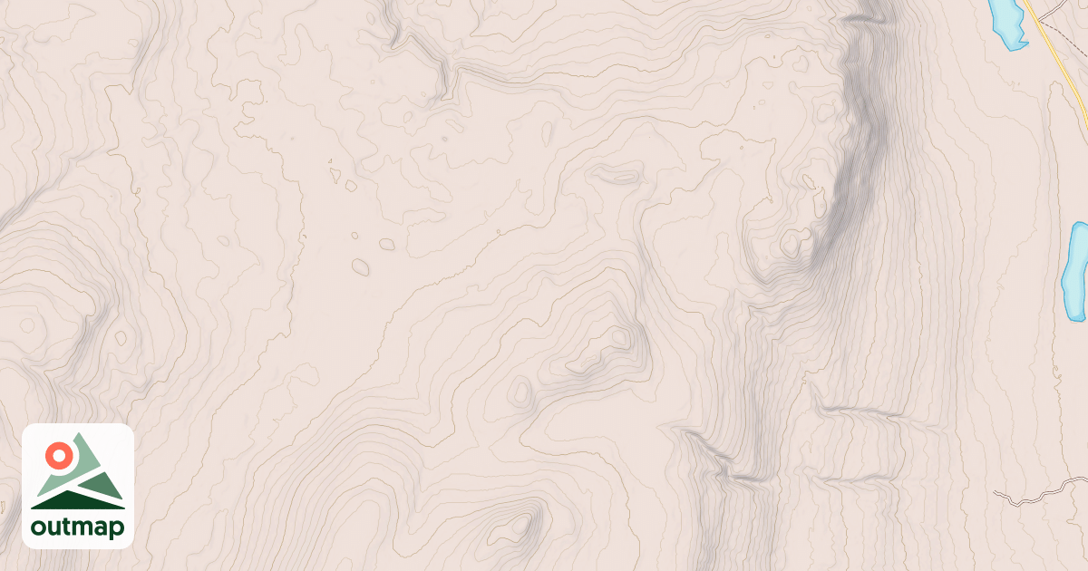 Map of 87.6 Mile South