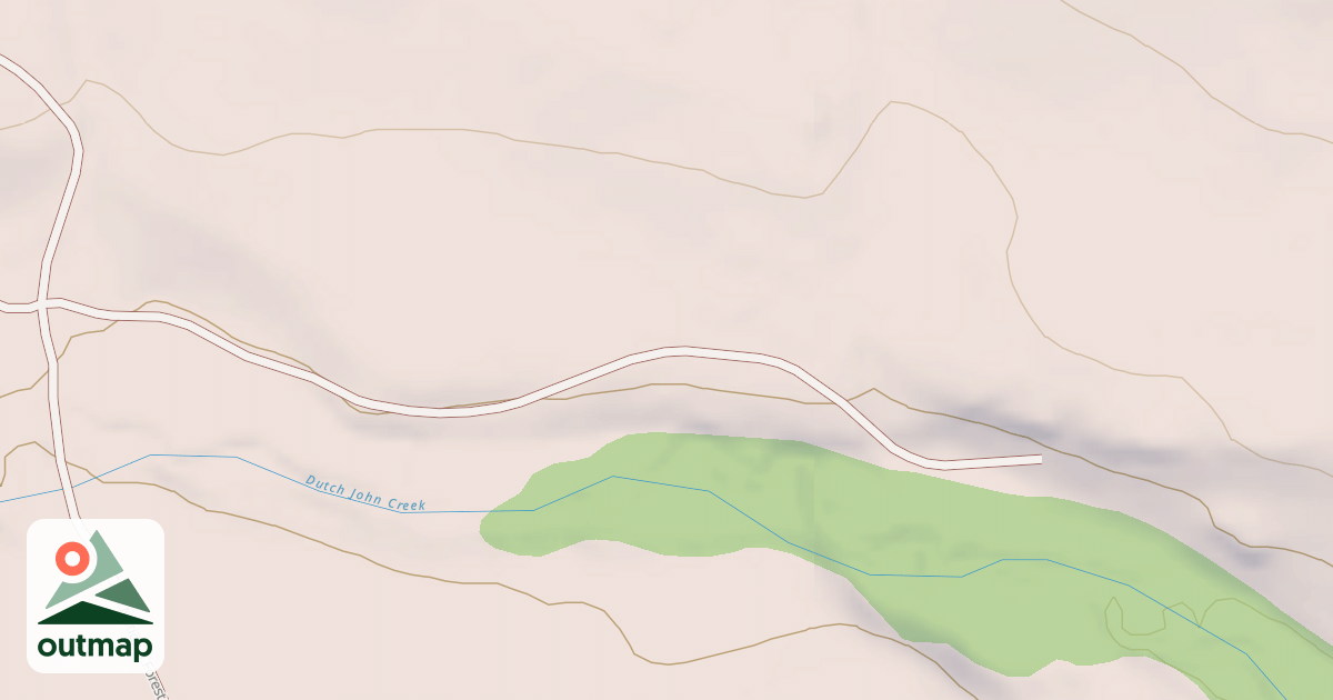 Map of ROUND CORRAL ROAD SPUR G
