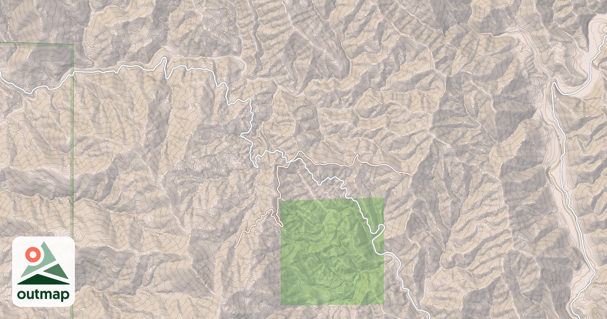 Map of CURL / SALT MTN