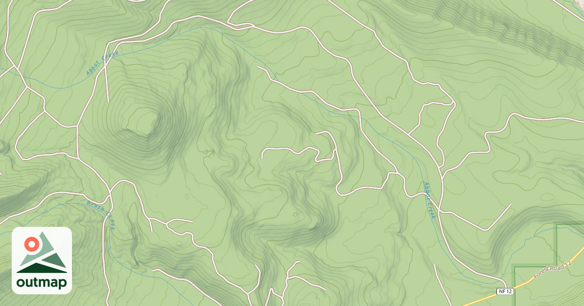 Map of USFS Motor Vehicle Use Map Roads {013F6301-F87D-4DB1-A118-6537C5FB821E}