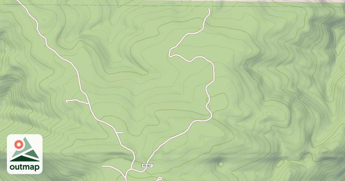 Map of SECOND NEWLIN SO.