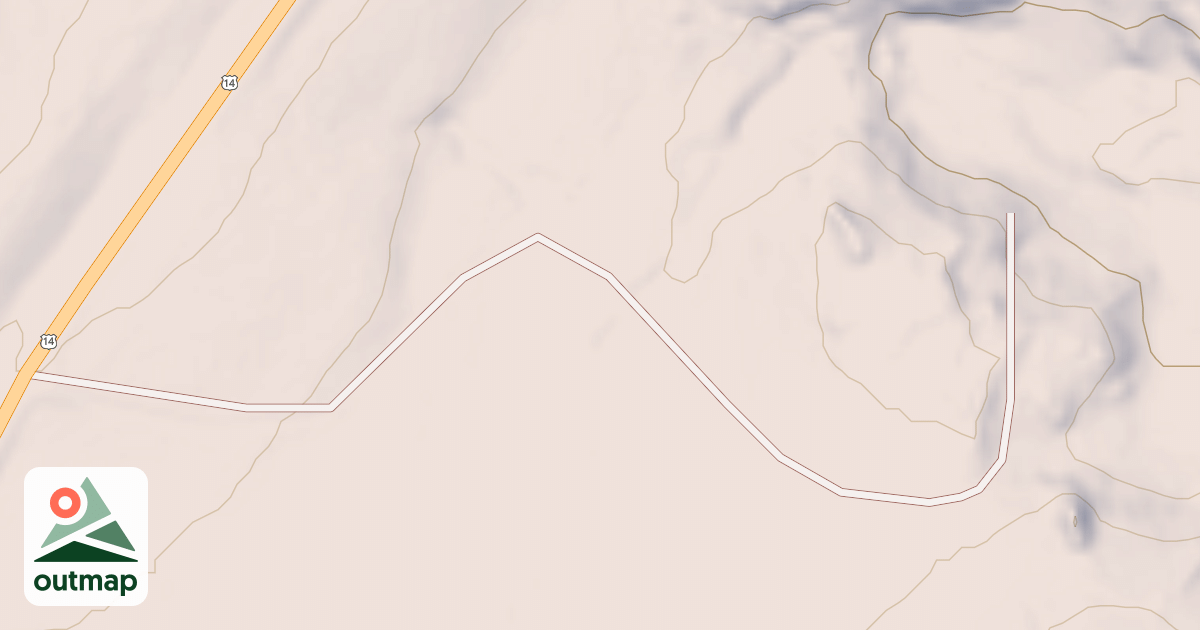 Map of SHEELEY CREEK CABIN