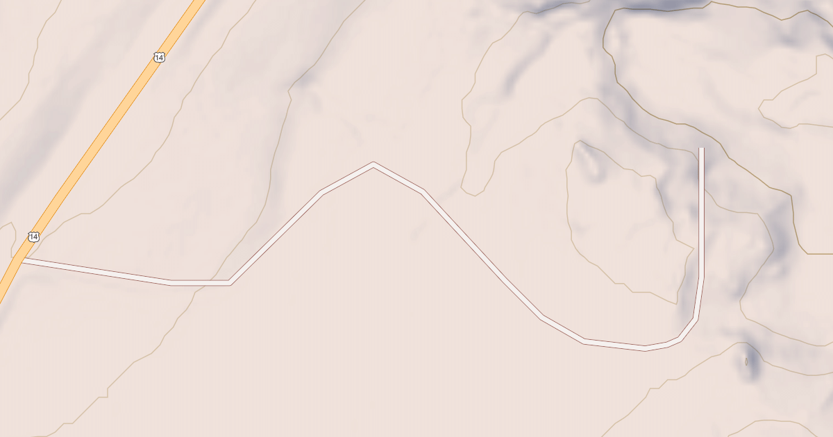 Map preview of SHEELEY CREEK CABIN