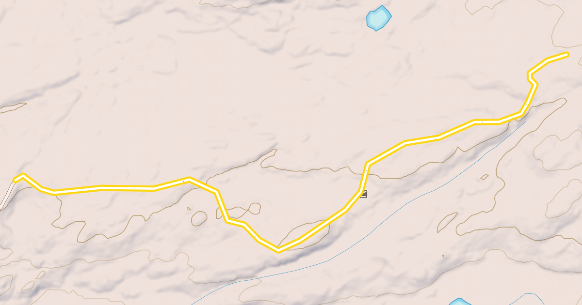 Map preview of Ham Lake Trail