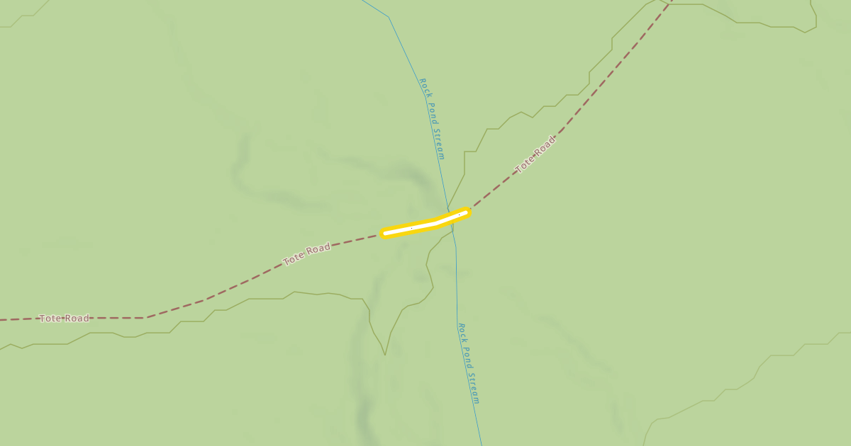 Map preview of Tote Road