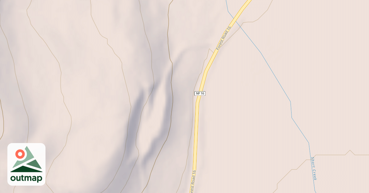 Map of USFS National Forest System Roads {9976BC7A-ACD0-4A61-BDDA-AAC8896670AA}
