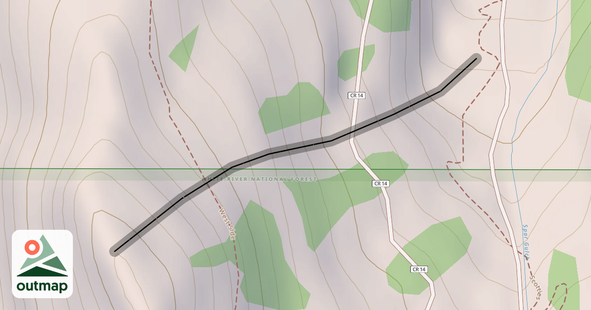 Map of Reds Run