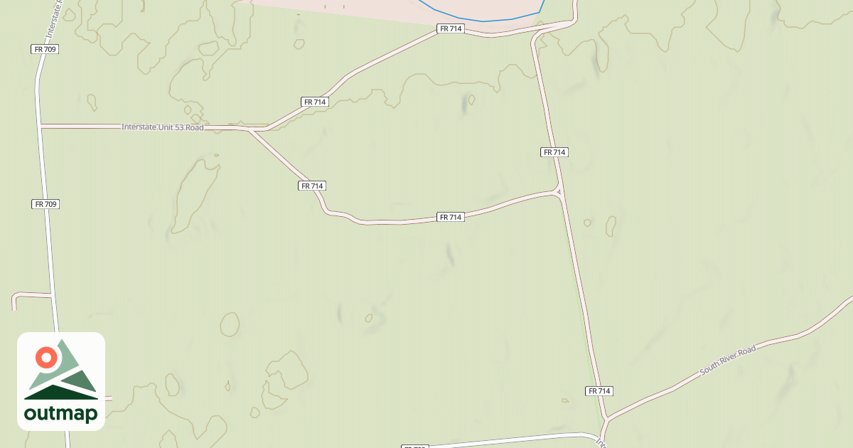 Map of INTERSTATE UNIT 50-52