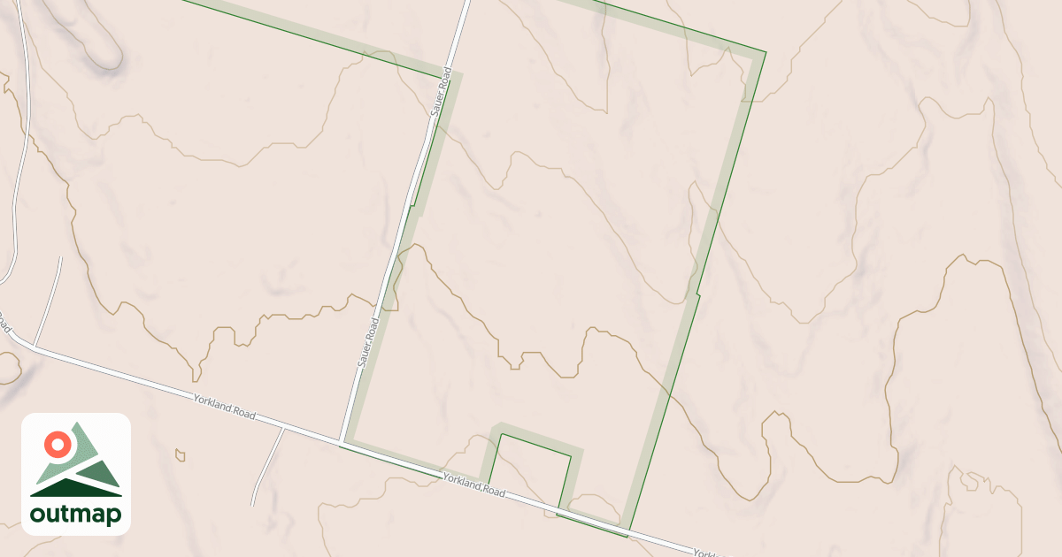 Map of Unnamed Snowmobile Trail