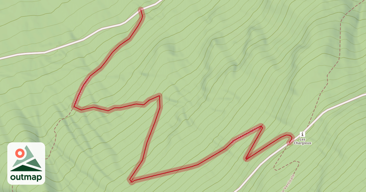 Map of Montée du Môle