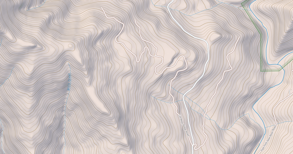 Map preview of CARAWAY RIDGE
