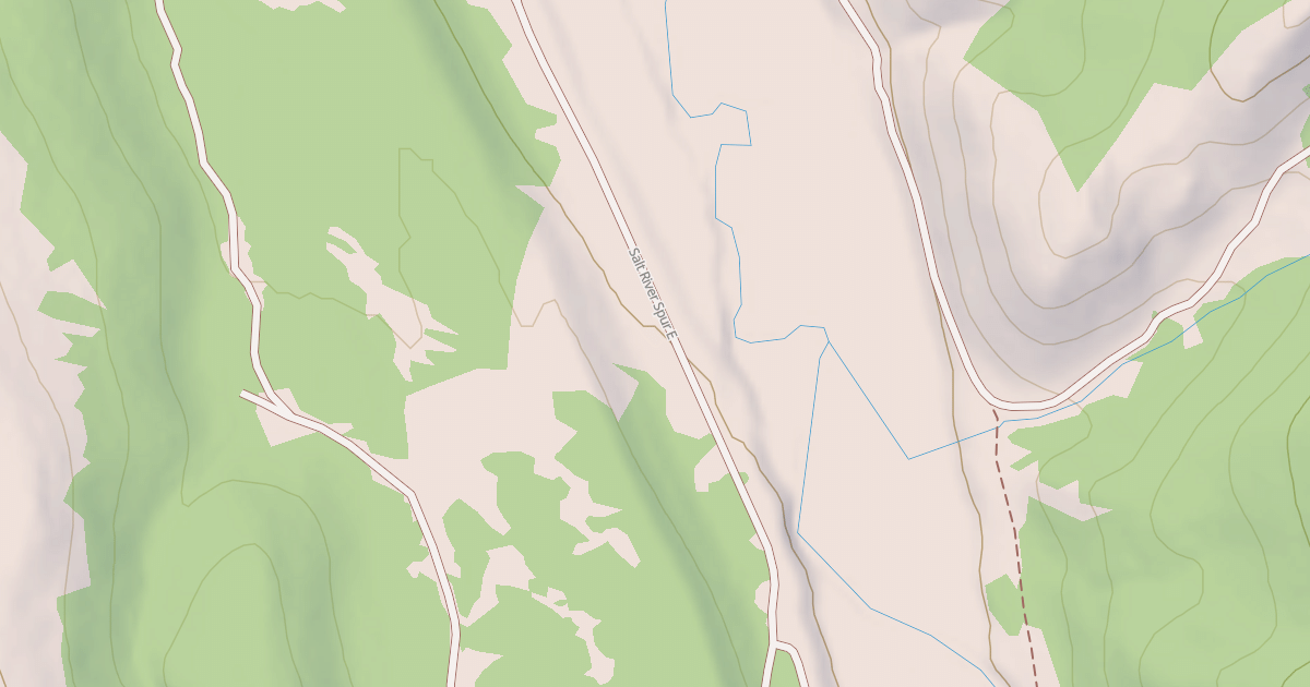 Map preview of SALT RIVER SPUR E