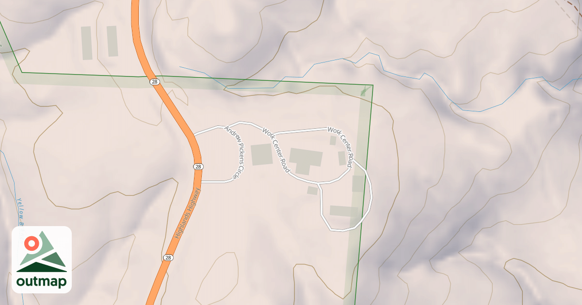 Map of WORK CENTER