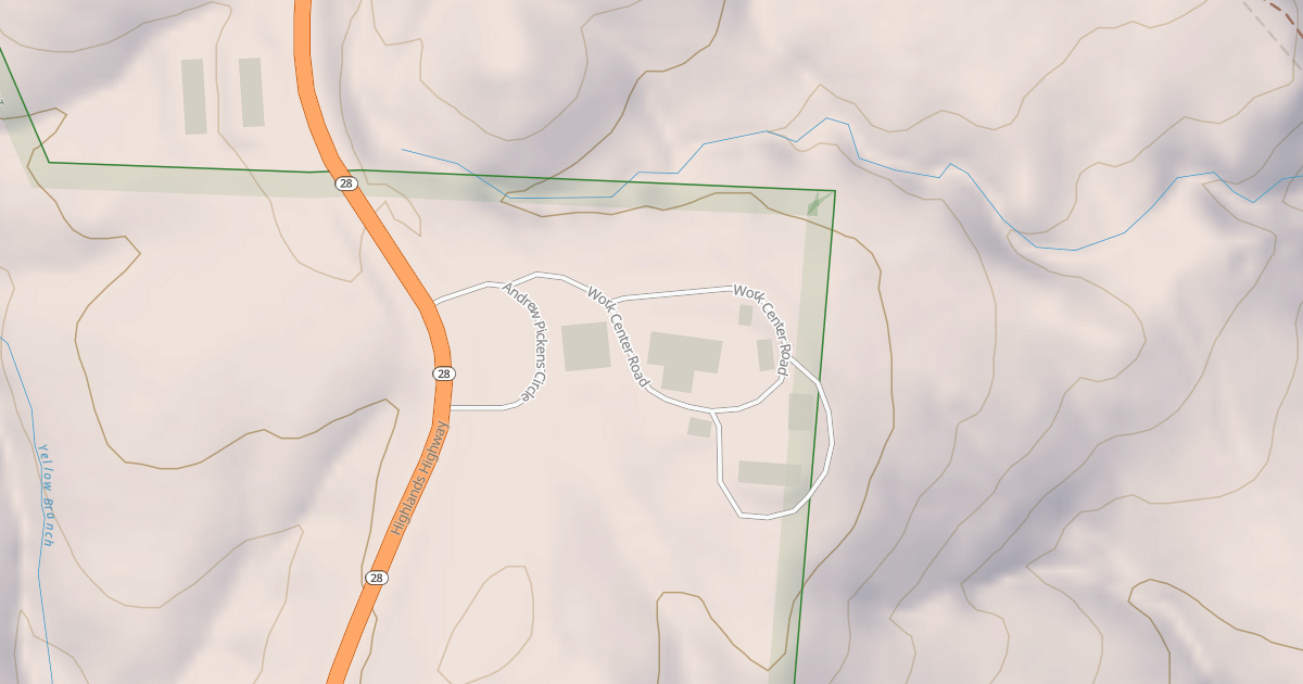 Map preview of WORK CENTER